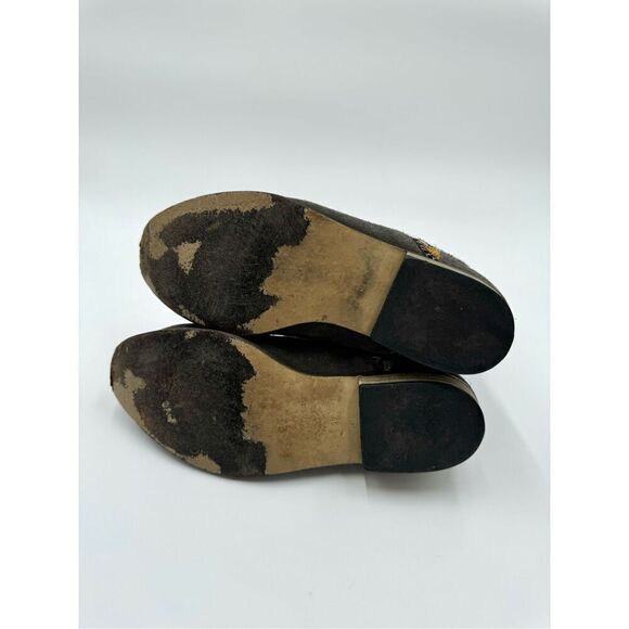 Anthropologie Howsty Slouchy Ankle Booties, Grey Suede Boho Made In Spain - Picture 5 of 11